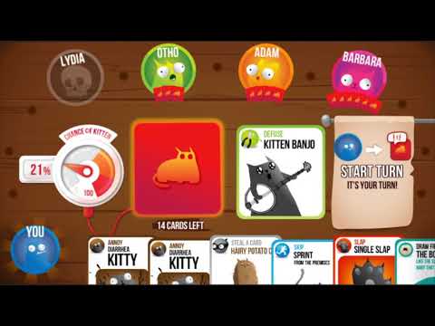 Exploding Kittens® для Android — официальный трейлер