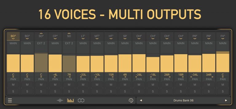 FAC Drumkit для iOS — скриншот 3