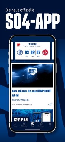 FC Schalke 04 для iOS — скриншот 1