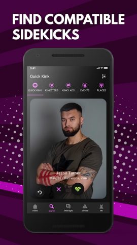 FET: Kinky BDSM Dating & Chat для Android — скриншот 3