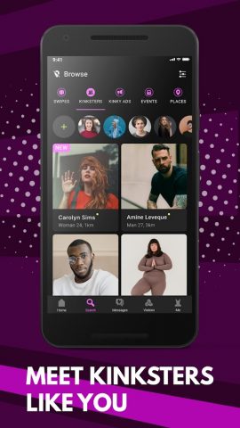 FET: Kinky BDSM Dating & Chat для Android — скриншот 4