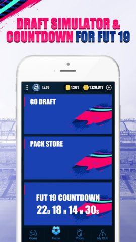 FUT 19 Draft Simulator для iOS — скриншот 1