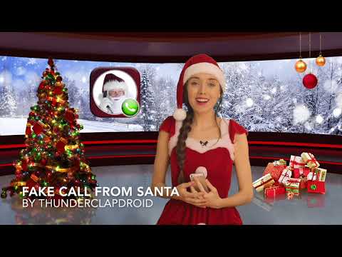 Fake Call from Santa Claus для Android — официальный трейлер