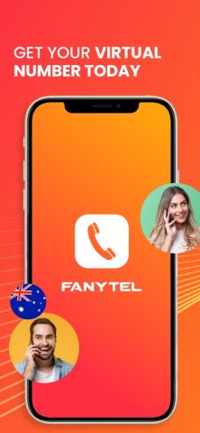 Fanytel — Virtual Phone Number для iOS — скриншот 1