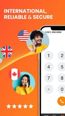 Fanytel — Virtual Phone Number для Android — скриншот 2