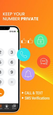 Fanytel — Virtual Phone Number для iOS — скриншот 3