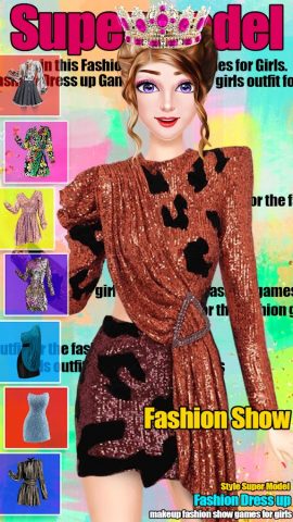 Fashion Show:Makeup Games для Android — скриншот 1