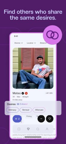 Feeld: Open-Minded Dating App для Android — скриншот 2