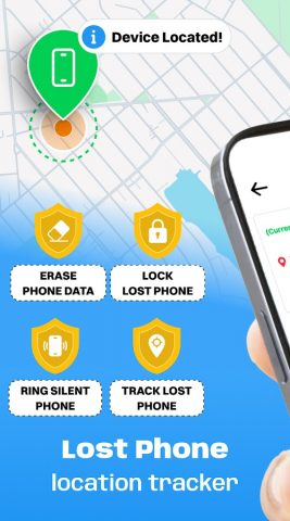 Find My Lost Phone Location для Android — скриншот 1