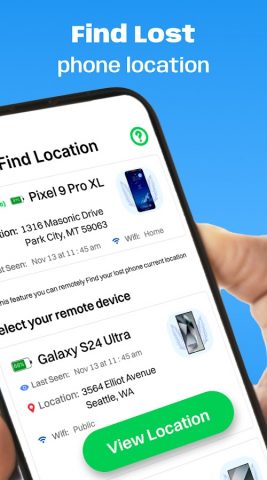 Find My Lost Phone Location для Android — скриншот 2