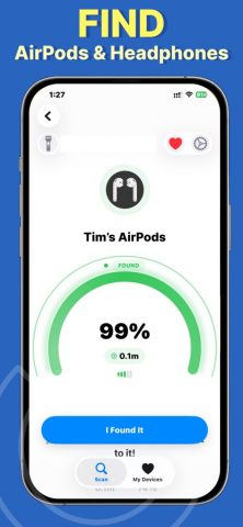 Find headphones для iOS — скриншот 2