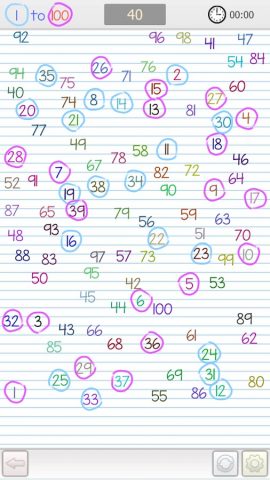 Find the Number — 1 to 100 для Android — скриншот 2