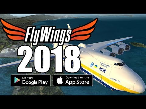 Flight Simulator 2018 FlyWings для Android — официальный трейлер