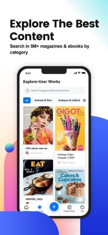FlipHTML5 для iOS — скриншот 1