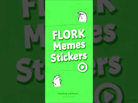Flork Стикеры WAStickerApps для Android — официальный трейлер