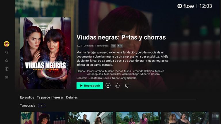 Flow Android TV для Android — скриншот 2