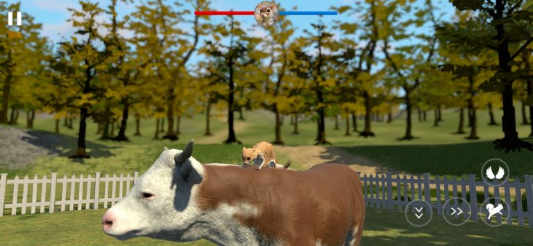 Flying Squirrel Simulator Game — скриншот 2