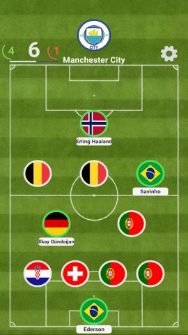 Football 11 Players Quiz для Android — скриншот 3