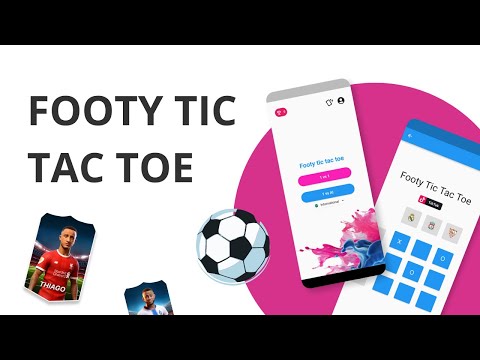 Footy tic tac toe для Android — официальный трейлер