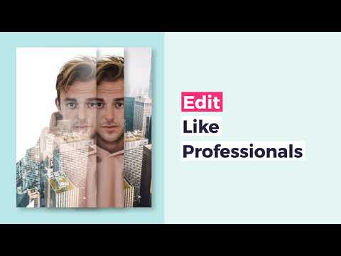 Фотомикшер — Фотоблендер для Android — официальный трейлер