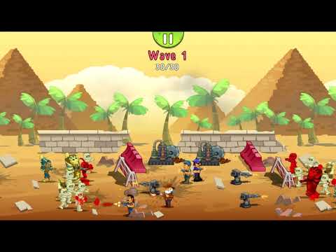 Four guys & Zombies: 4 игрока для Android — официальный трейлер