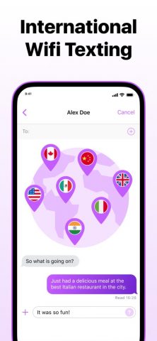Free Text — Message, SMS app для iOS — скриншот 4