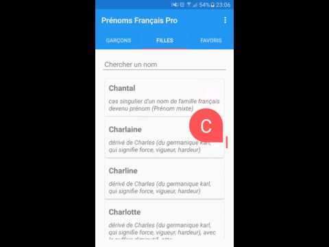 French Baby Names Pro для Android — официальный трейлер