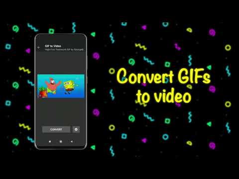 GIF редактор, GIF в видео для Android — официальный трейлер
