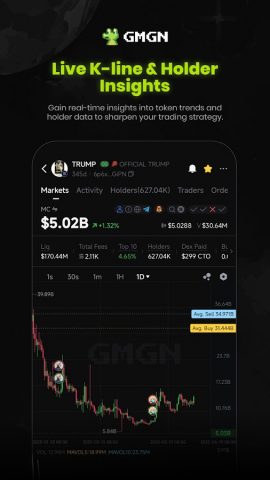 GMGN для Android — скриншот 3