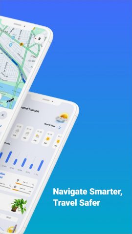 GPS Maps, Navigation & Traffic для Android — скриншот 2