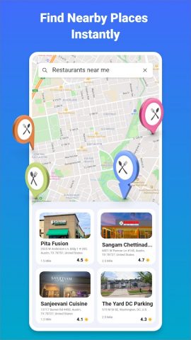 GPS Maps, Navigation & Traffic для Android — скриншот 4