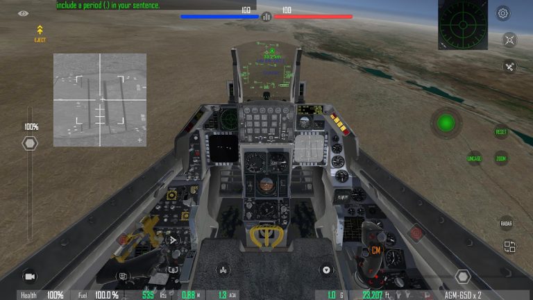 GS4: Realistic Air Combat для Android — скриншот 2