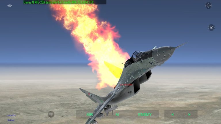GS4: Realistic Air Combat для Android — скриншот 4