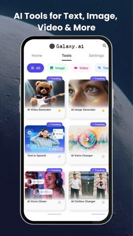 Galaxy — All-in-One AI Agent для Android — скриншот 3