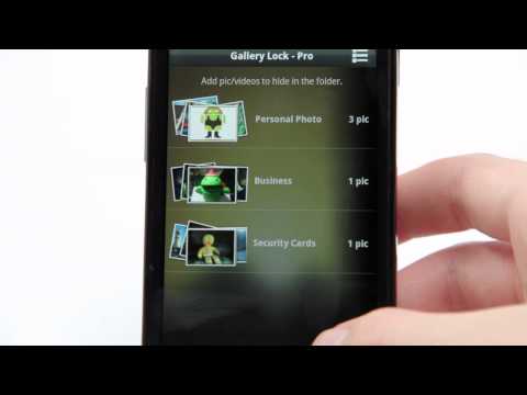 Gallery Lock (русский) для Android — официальный трейлер