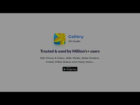 Gallery photo: Gallery lock для Android — официальный трейлер