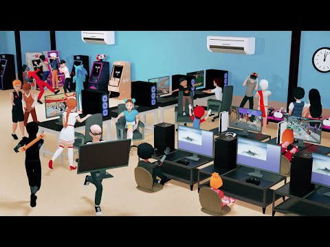 Gaming Cafe Life для Android — официальный трейлер