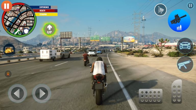 Гангстер игра 3D Crime Game для Android — скриншот 2