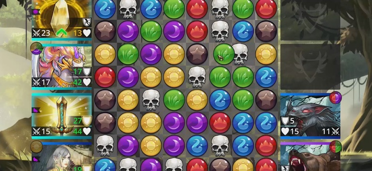 Обложка трейлера Gems of War — RPG «три в ряд»
