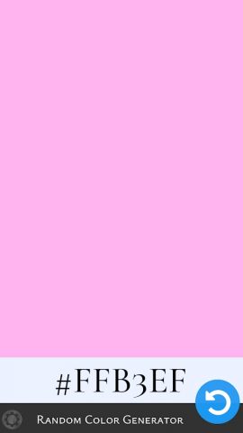 Генератор случайного цвета для Android — скриншот 1