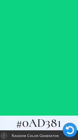 Генератор случайного цвета для Android — скриншот 3