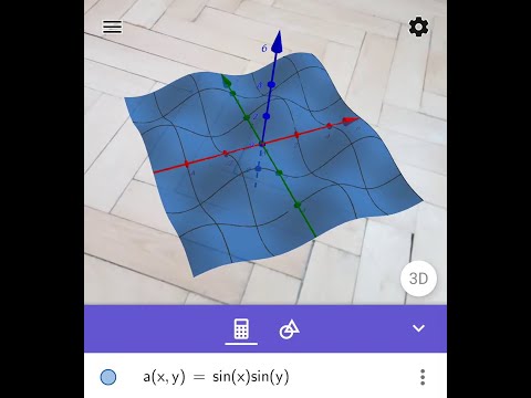 GeoGebra 3D Calculator для Android — официальный трейлер
