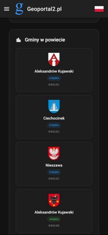 Geoportal 2 для Android — скриншот 4