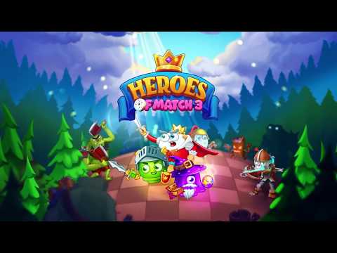 Герои Три-В-Ряд для Android — официальный трейлер