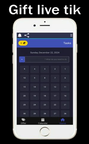 Get Coins for TIK Live Video для Android — скриншот 4