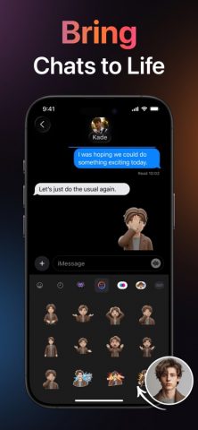 GetMoji: AI Emoji Generator для iOS — скриншот 3