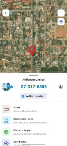 GhanaPostGPS для Android — скриншот 3