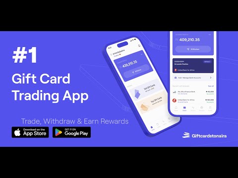 GiftCardsToNaira:Sell GiftCard для Android — официальный трейлер