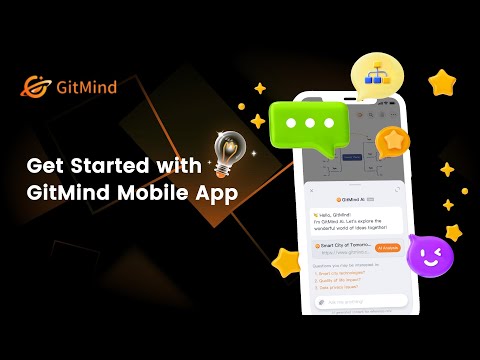 GitMind: AI Mind Mapping App для Android — официальный трейлер