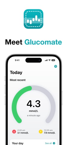 Glucomate: Diabetes Log Book для iOS — официальный трейлер